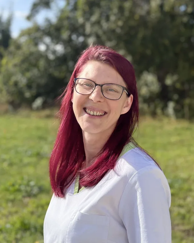 Anja Bernhard, Pflegedienstleitung beim Pflegedienst Sonnenschein in Kamenz