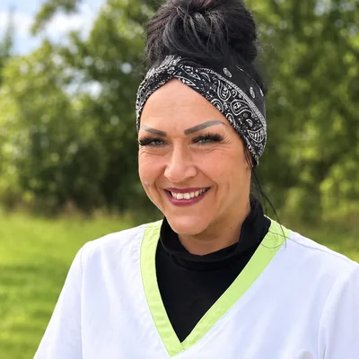 Schwester Nadine vom Pflegedienst Sonnenschein